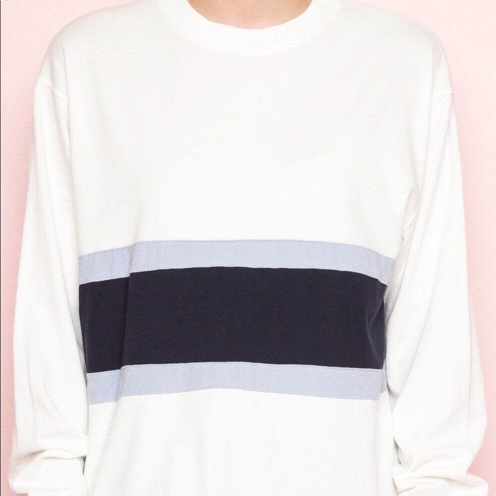 Brandy Melville Striped Long Sleeve Tee - Picture 5 of 5